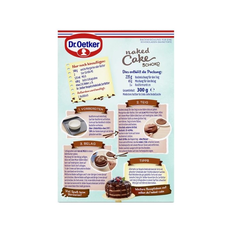 Dr Oetker Nagie Ciasto Czekoladowe