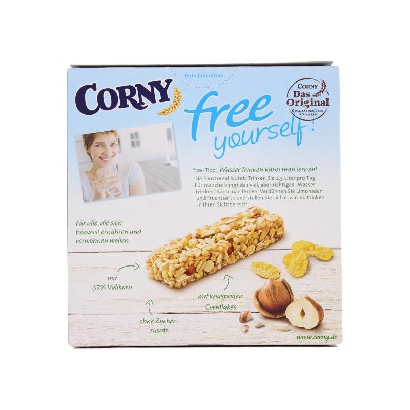 Corny Müsli Riegel Free Haselnuss