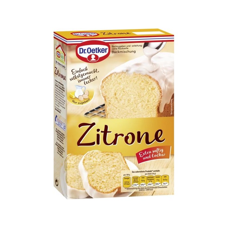 Dr. Oetker Zitronen Kuchen