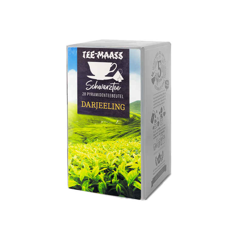 Herbata czarna Tee-Maass Darjeeling, 20 torebek piramidek