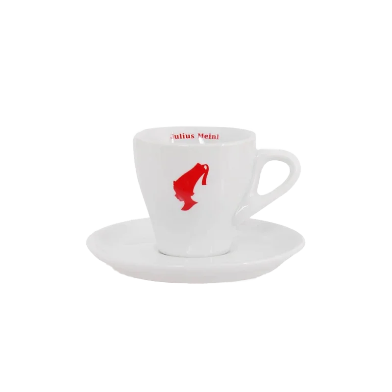 Filiżanka Julius Meinl Logo Melange ze spodkiem