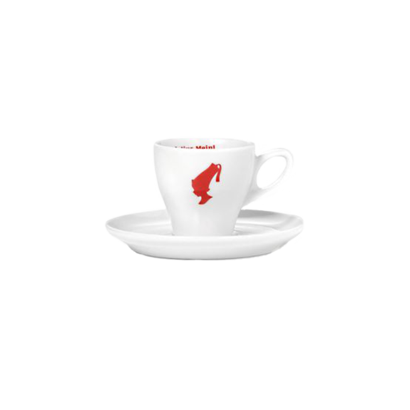 Filiżanka do espresso ze spodkiem z logo Julius Meinl