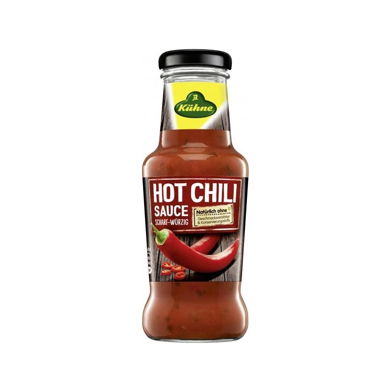 Kühne Hot Chili Sauce würzig-scharf