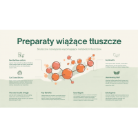 PREPARATY WIĄŻĄCE TŁUSZCZE